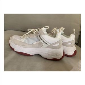Calvin Klein Marvin Chunky Sole Dad Sneakers White